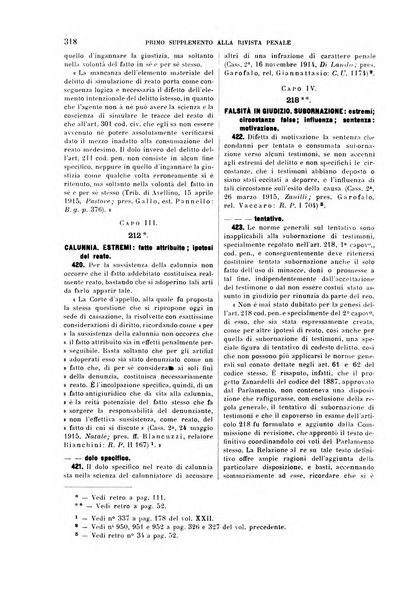 Il codice penale illustrato articolo per articolo ... primo supplemento alla Rivista Penale