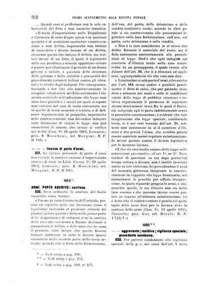 Il codice penale illustrato articolo per articolo ... primo supplemento alla Rivista Penale