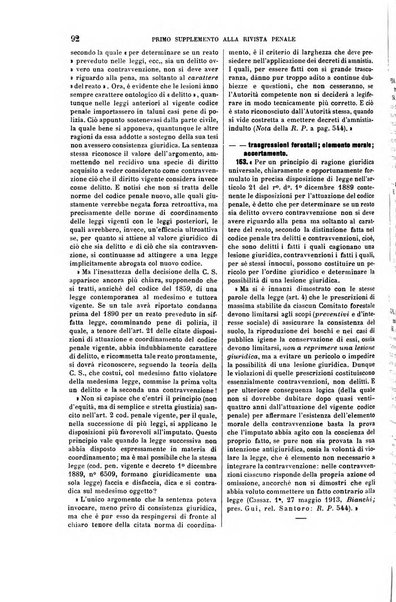 Il codice penale illustrato articolo per articolo ... primo supplemento alla Rivista Penale