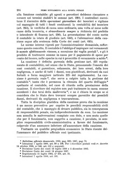 Il codice penale illustrato articolo per articolo ... primo supplemento alla Rivista Penale