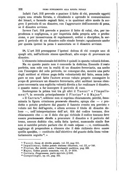 Il codice penale illustrato articolo per articolo ... primo supplemento alla Rivista Penale