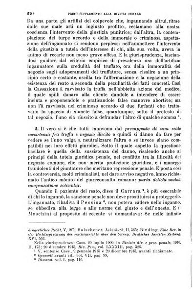 Il codice penale illustrato articolo per articolo ... primo supplemento alla Rivista Penale