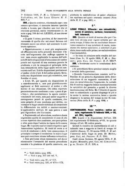 Il codice penale illustrato articolo per articolo ... primo supplemento alla Rivista Penale