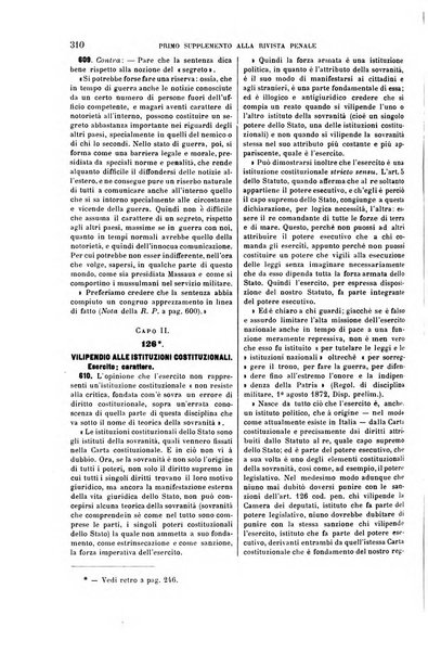 Il codice penale illustrato articolo per articolo ... primo supplemento alla Rivista Penale