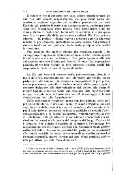 Il codice penale illustrato articolo per articolo ... primo supplemento alla Rivista Penale