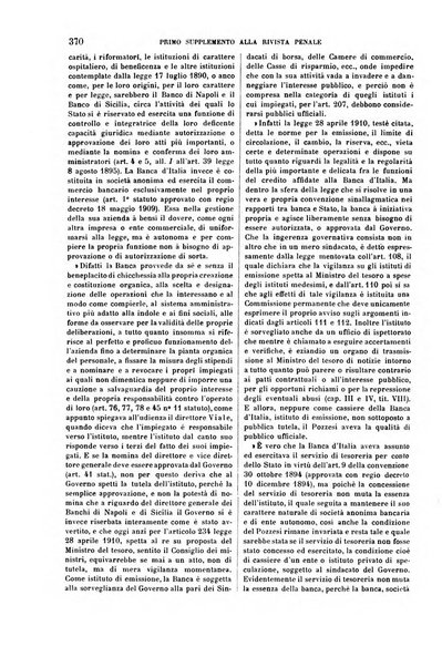 Il codice penale illustrato articolo per articolo ... primo supplemento alla Rivista Penale