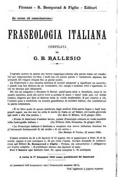 Almanacco dell'insegnante italiano per il ...