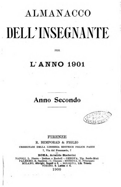 Almanacco dell'insegnante italiano per il ...