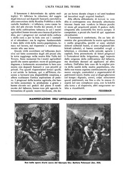 L'alta valle del Tevere rassegna bimestrale illustrata