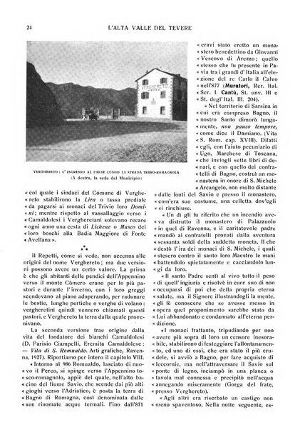 L'alta valle del Tevere rassegna bimestrale illustrata