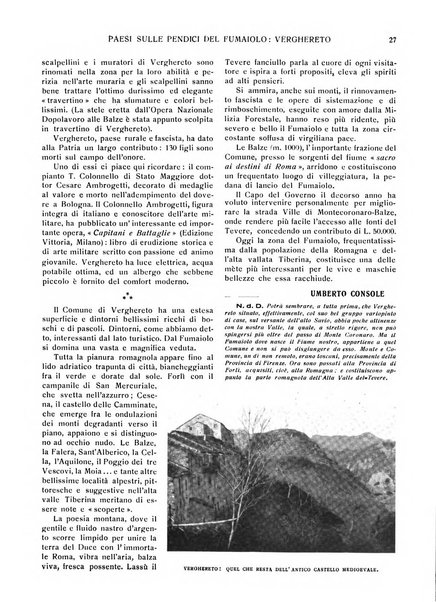 L'alta valle del Tevere rassegna bimestrale illustrata