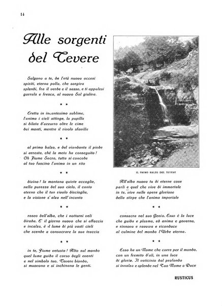 L'alta valle del Tevere rassegna bimestrale illustrata