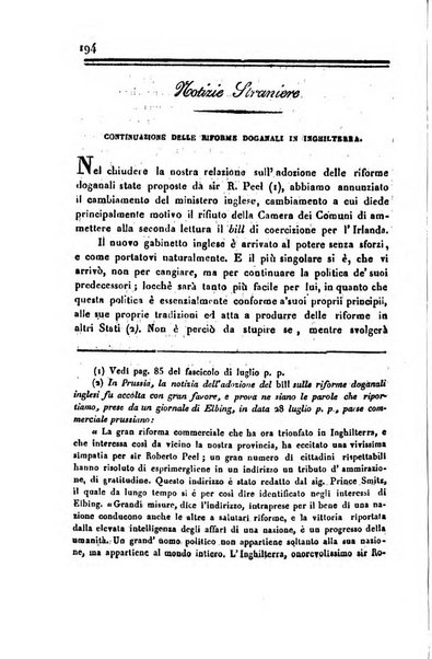 Annali universali di statistica, economia pubblica, geografia, storia, viaggi e commercio