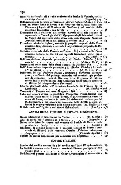 Annali universali di statistica, economia pubblica, geografia, storia, viaggi e commercio