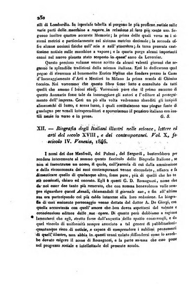 Annali universali di statistica, economia pubblica, geografia, storia, viaggi e commercio