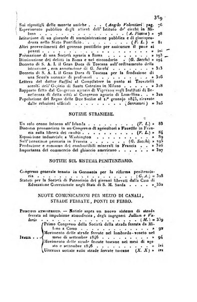 Annali universali di statistica, economia pubblica, geografia, storia, viaggi e commercio