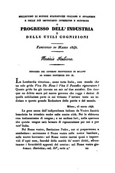 Annali universali di statistica, economia pubblica, geografia, storia, viaggi e commercio