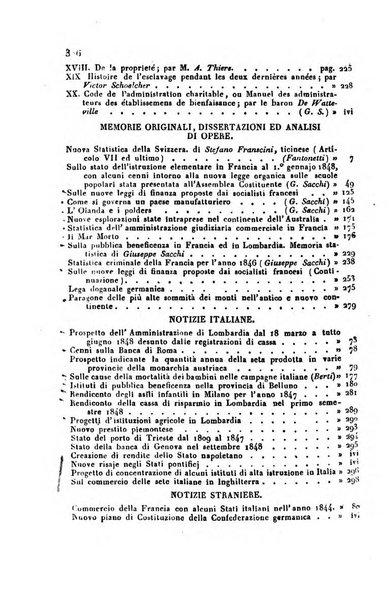 Annali universali di statistica, economia pubblica, geografia, storia, viaggi e commercio