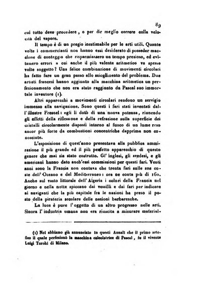 Annali universali di statistica, economia pubblica, geografia, storia, viaggi e commercio