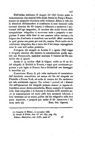 Annali universali di statistica, economia pubblica, geografia, storia, viaggi e commercio