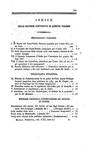 Annali universali di statistica, economia pubblica, geografia, storia, viaggi e commercio