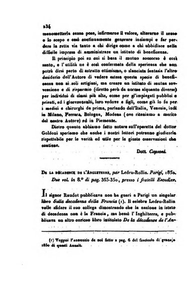 Annali universali di statistica, economia pubblica, geografia, storia, viaggi e commercio