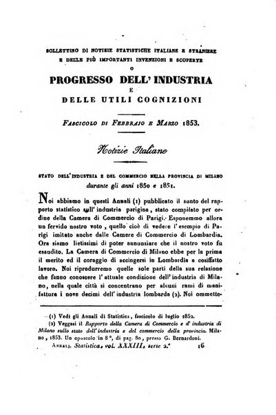 Annali universali di statistica, economia pubblica, geografia, storia, viaggi e commercio