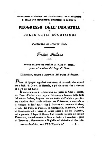 Annali universali di statistica, economia pubblica, geografia, storia, viaggi e commercio