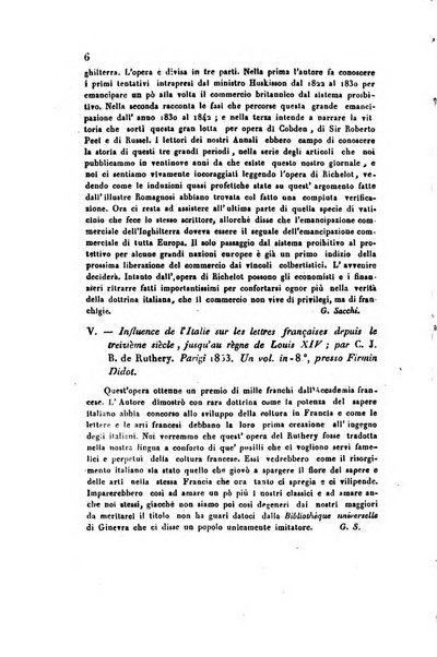 Annali universali di statistica, economia pubblica, geografia, storia, viaggi e commercio