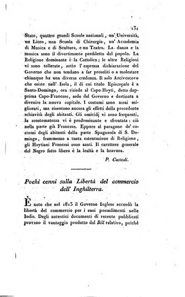 Annali universali di statistica, economia pubblica, storia, viaggi e commercio