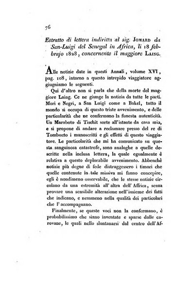 Annali universali di statistica, economia pubblica, storia, viaggi e commercio