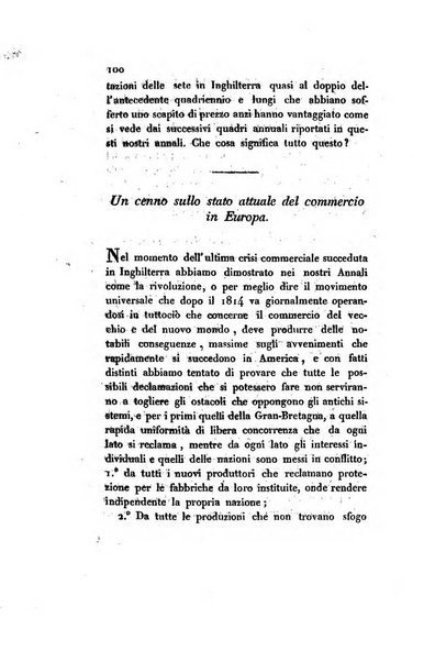 Annali universali di statistica, economia pubblica, storia, viaggi e commercio