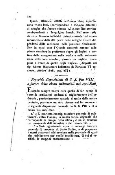 Annali universali di statistica, economia pubblica, storia, viaggi e commercio