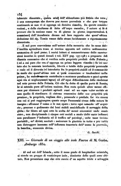 Annali universali di statistica, economia pubblica, storia, viaggi e commercio