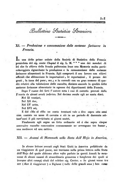 Annali universali di statistica, economia pubblica, storia, viaggi e commercio