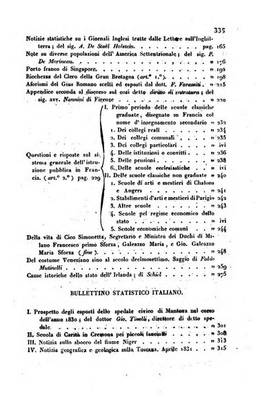 Annali universali di statistica, economia pubblica, storia, viaggi e commercio