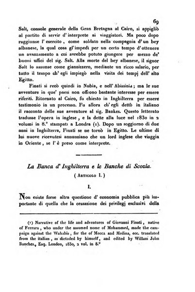 Annali universali di statistica, economia pubblica, storia, viaggi e commercio