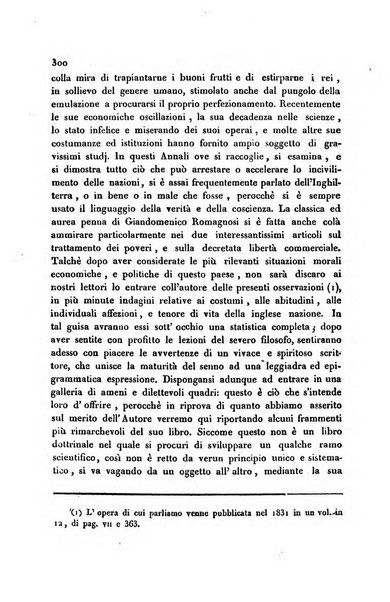 Annali universali di statistica, economia pubblica, storia, viaggi e commercio