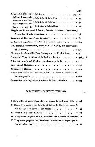 Annali universali di statistica, economia pubblica, storia, viaggi e commercio