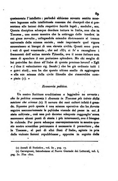 Annali universali di statistica, economia pubblica, storia, viaggi e commercio