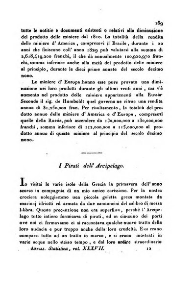 Annali universali di statistica, economia pubblica, storia, viaggi e commercio