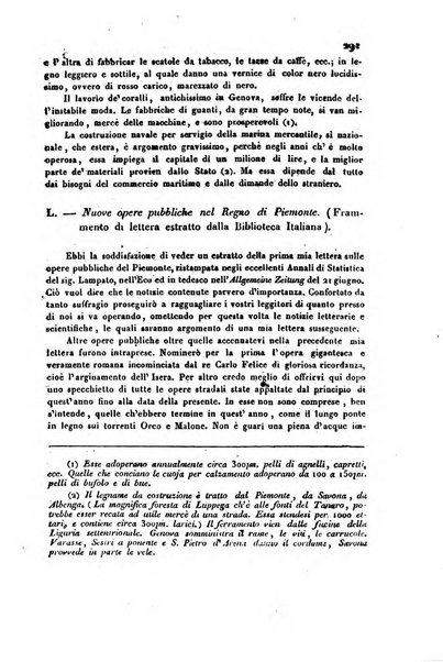 Annali universali di statistica, economia pubblica, storia, viaggi e commercio