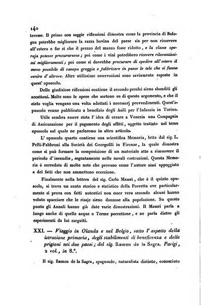 Annali universali di statistica, economia pubblica, storia, viaggi e commercio