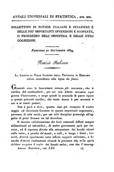 Annali universali di statistica, economia pubblica, storia, viaggi e commercio