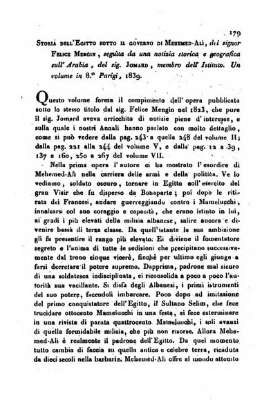 Annali universali di statistica, economia pubblica, storia, viaggi e commercio