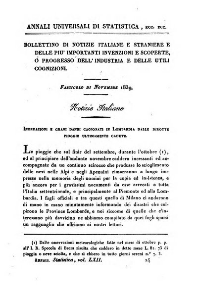 Annali universali di statistica, economia pubblica, storia, viaggi e commercio