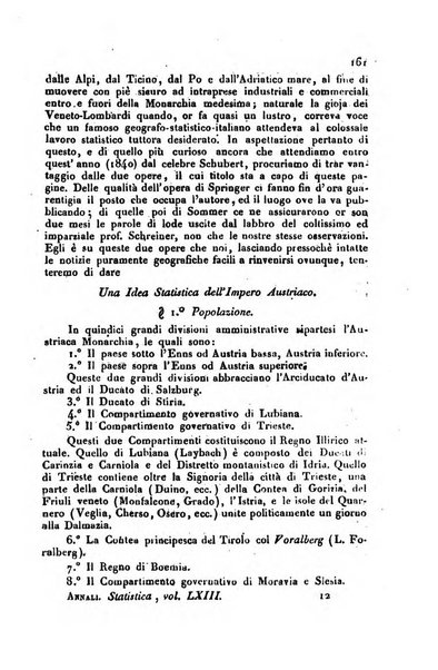 Annali universali di statistica, economia pubblica, storia, viaggi e commercio