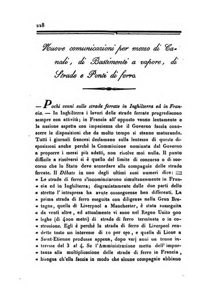 Annali universali di statistica, economia pubblica, storia, viaggi e commercio