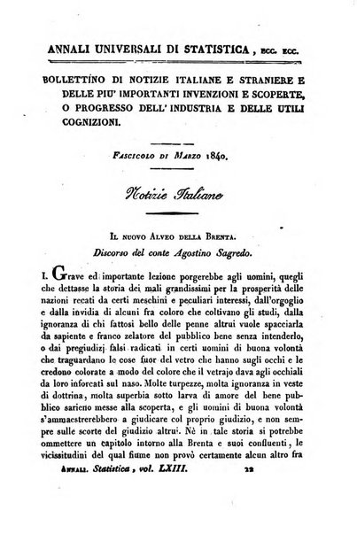 Annali universali di statistica, economia pubblica, storia, viaggi e commercio