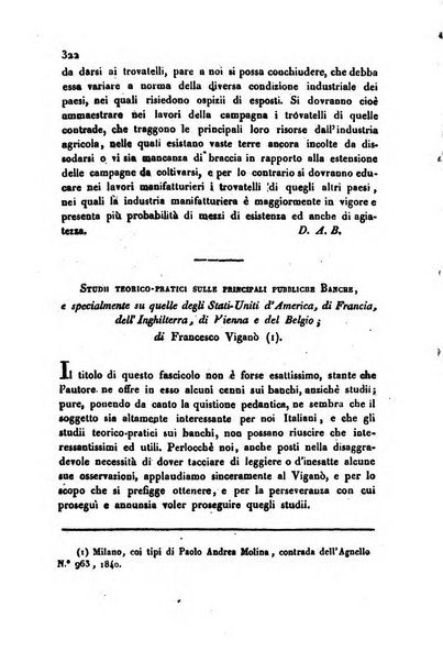 Annali universali di statistica, economia pubblica, storia, viaggi e commercio